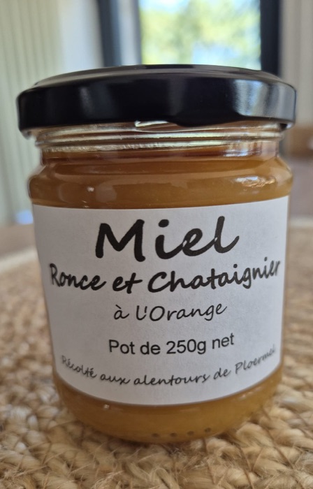 Pot de Miel Ronce et Châtaignier à l'Orange Ma Forêt